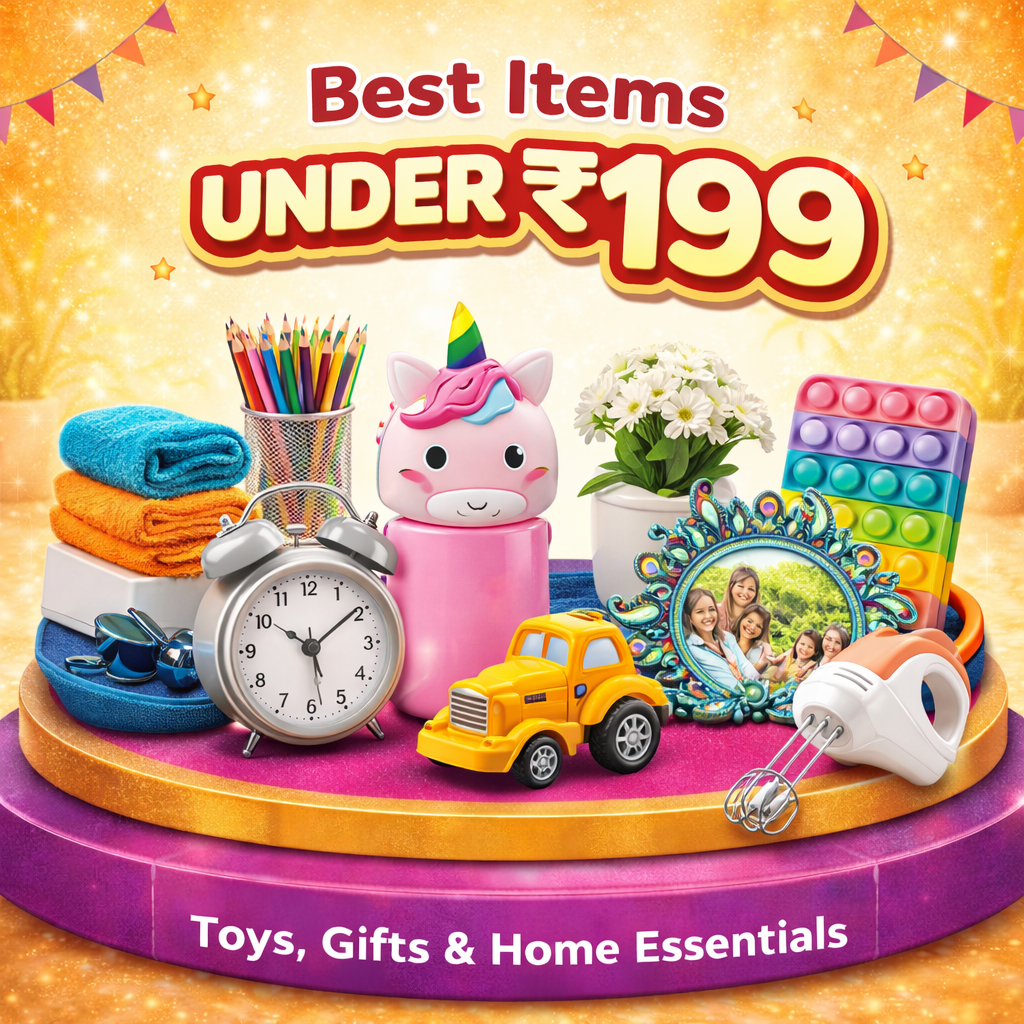 Best Items Under ₹199 - Motumal®