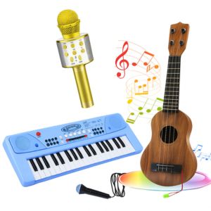 Battery-operated musical toy car and dancing girl doll – sound, light and motion play toys for kids aged 2+ | Motumal Giftwala Ranchi