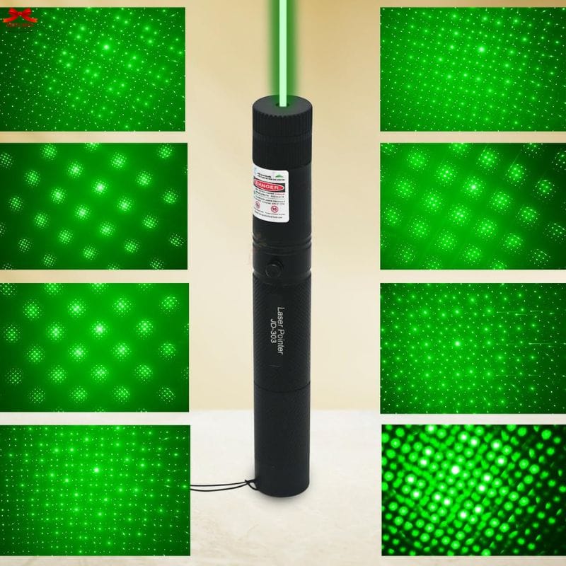 1000mW Green Laser Pointer Rechargeable Star Cap Long Range Motumal-motumal
