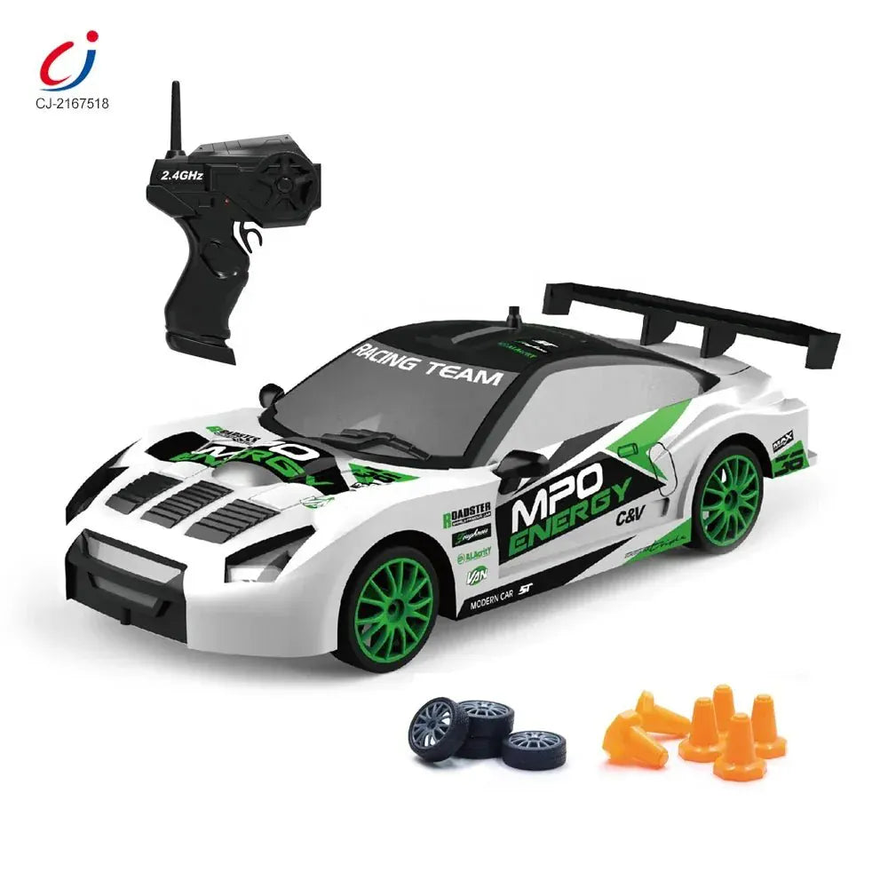 1:24 Scale RC Drift Car 4WD High Speed LED Lighting-motumal