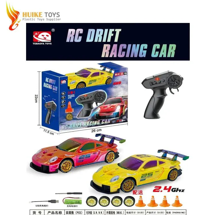 2.4GHz RC Drift Car 4WD High Speed Rechargeable Motumal-motumal