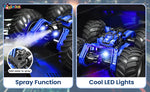 2.4GHz RC Drift Car Booster Spray LED Lights Motumal-motumal