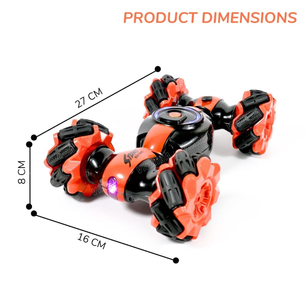 360 Gesture Sensing RC Stunt Car Smoke Lights Motumal-motumal