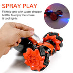 360 Gesture Sensing RC Stunt Car Smoke Lights Motumal-motumal