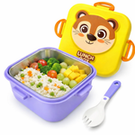 Otter Themed Stainless Steel Lunch Box Leakproof Container-motumal