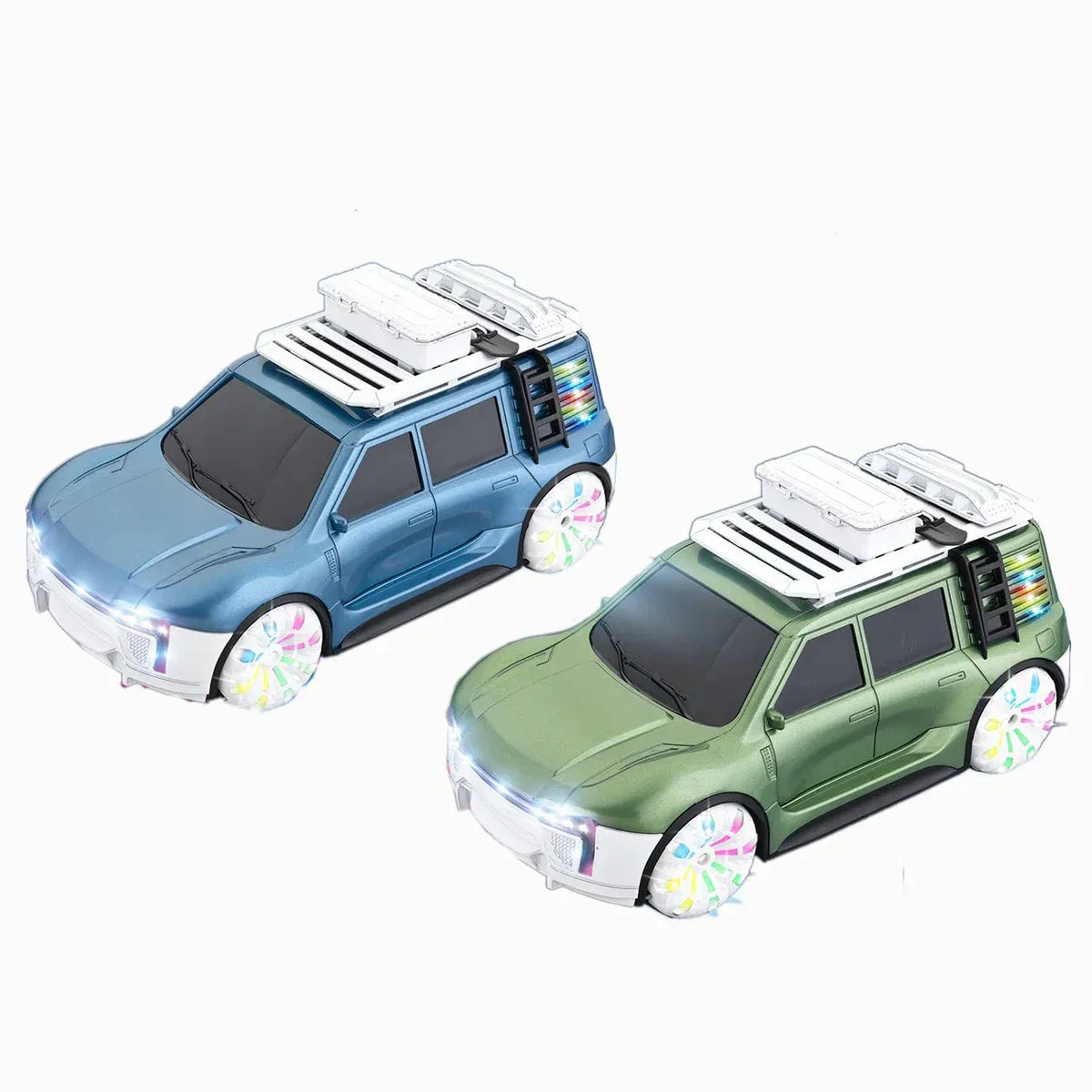 8-Channel RC Off-Road Stunt Car Smoke Spray LED Wheels Motumal-motumal