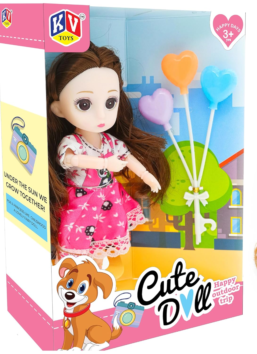 Alia Doll Long Hair Dress Playtime Toy Kids Motumal