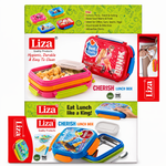Basketball Themed Lunch Box Action Graphic Motumal-motumal