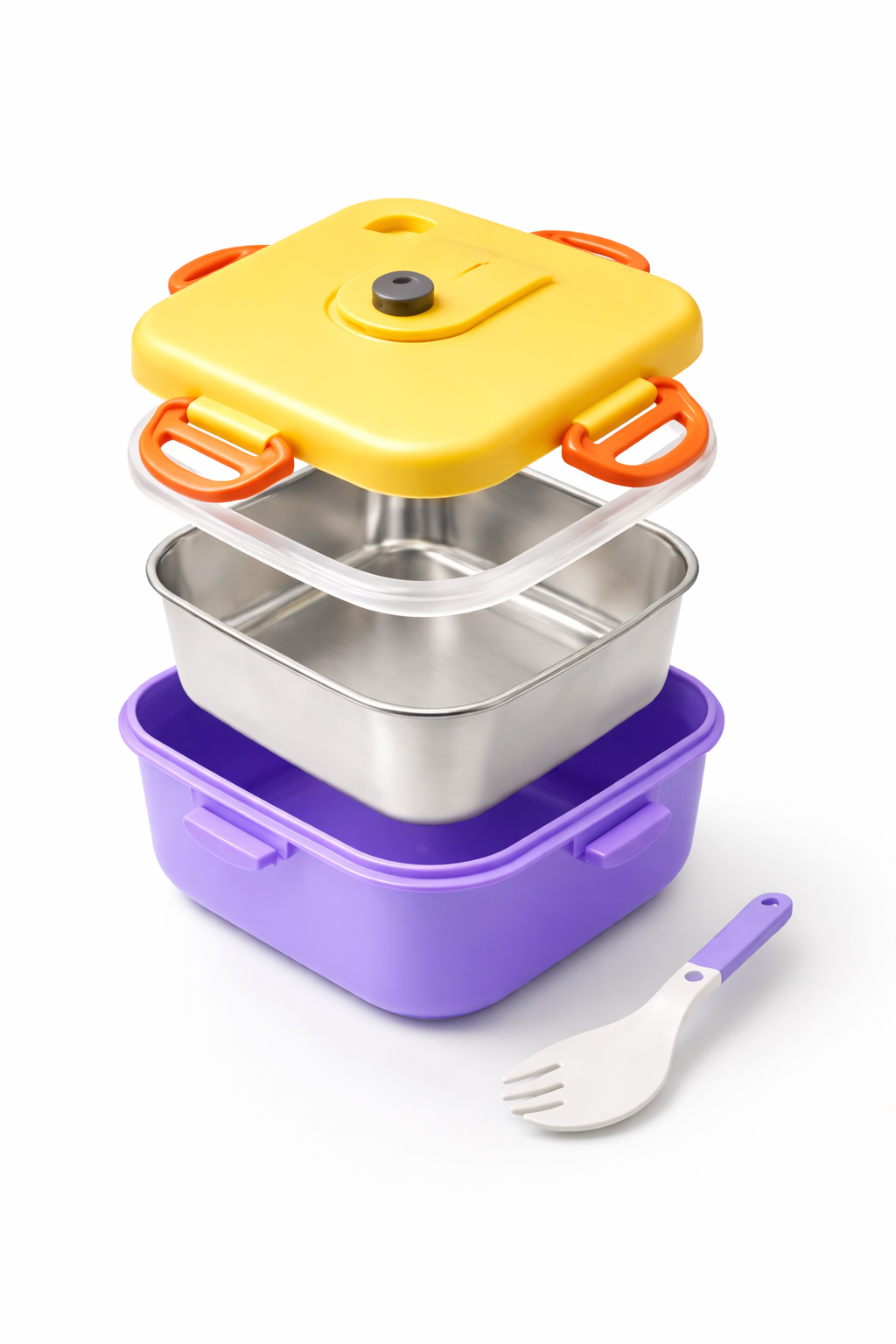 Otter Themed Stainless Steel Lunch Box Leakproof Container-motumal