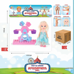 Ferris Wheel Amusement Park toy set with doll and playset, featuring measurements and product details.
