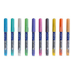 Set of colorful markers with 'SHOCK' branding on a white background