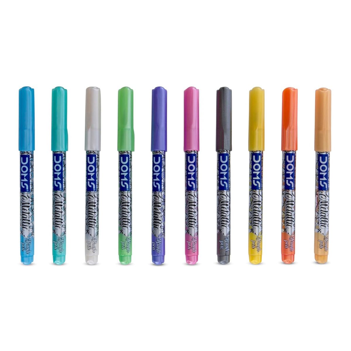 Set of colorful markers with 'SHOCK' branding on a white background