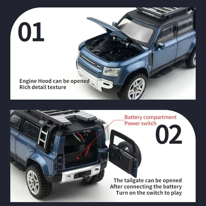Alloy RC Car 2.4GHz All Terrain Off Road Truck Motumal-motumal