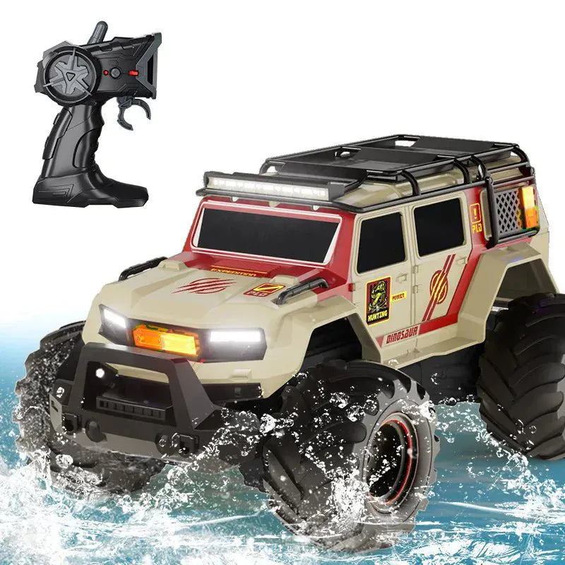 Amphibious RC Car Scale Waterproof 4WD Offroad Motumal-motumal