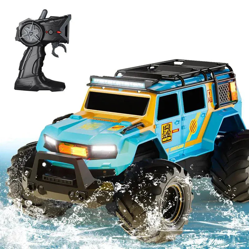 Amphibious RC Car Scale Waterproof 4WD Offroad Motumal-motumal