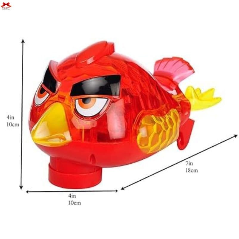 Angry Bird 3D Musical Bump Go Toy Colorful Bright Lights-motumal