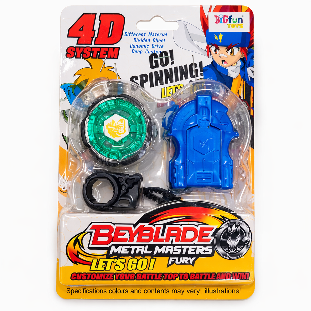 Beyblade Metal Masters Fury Battle Tops Collection-motumal