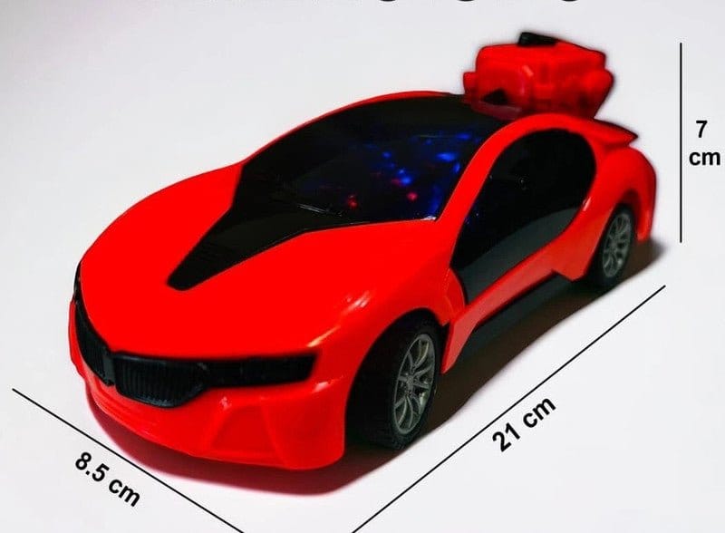 Blaze Red Smoke RC Car LED Lights Mist Spray Racing-motumal
