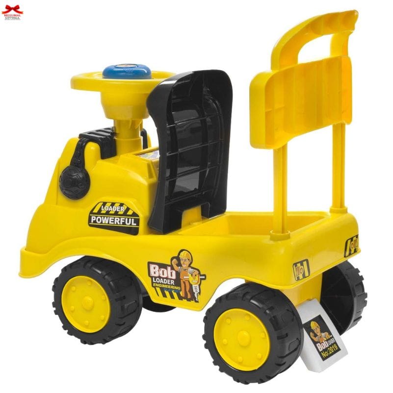 Bob Loader Lightweight Ride On Push Car Toddlers Yellow Motumal-motumal