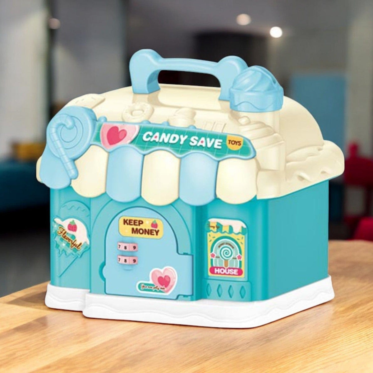 Candy Password Locked Piggy Bank Kids Savings Toy Motumal-motumal