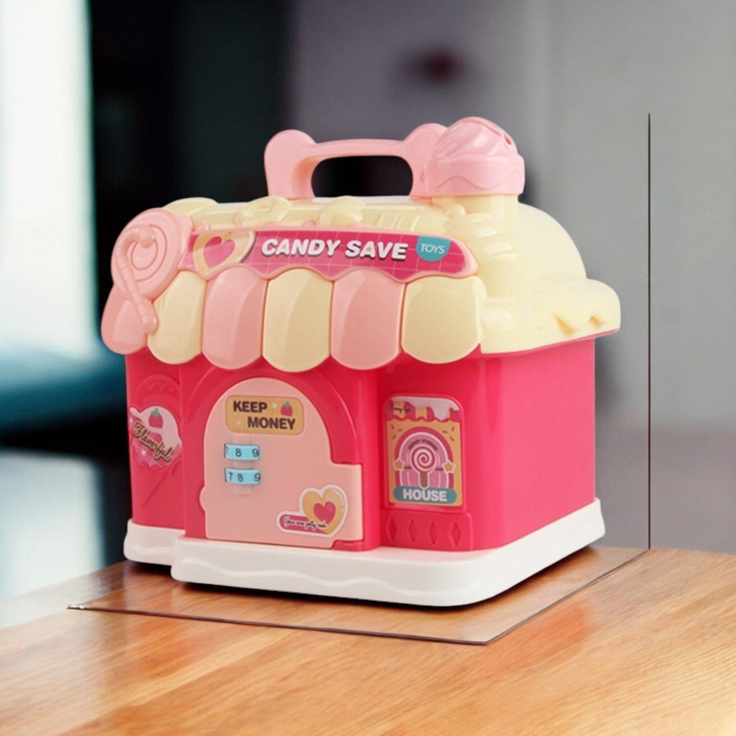 Candy Password Locked Piggy Bank Kids Savings Toy Motumal-motumal