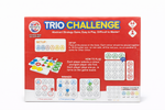 Box of Trio Challenge game by Smart Games on a white background