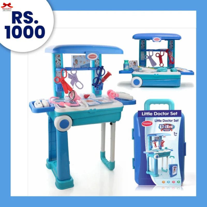 Chanak Premium Doctor Trolley 13 Instruments LED Stethoscope Motumal-motumal