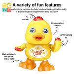 Dancing Yellow Duck Toy Music Lights Interactive Movement Motumal-motumal