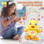 Dancing Yellow Duck Toy Music Lights Interactive Movement Motumal-motumal