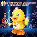 Dancing Yellow Duck Toy Music Lights Interactive Movement Motumal-motumal