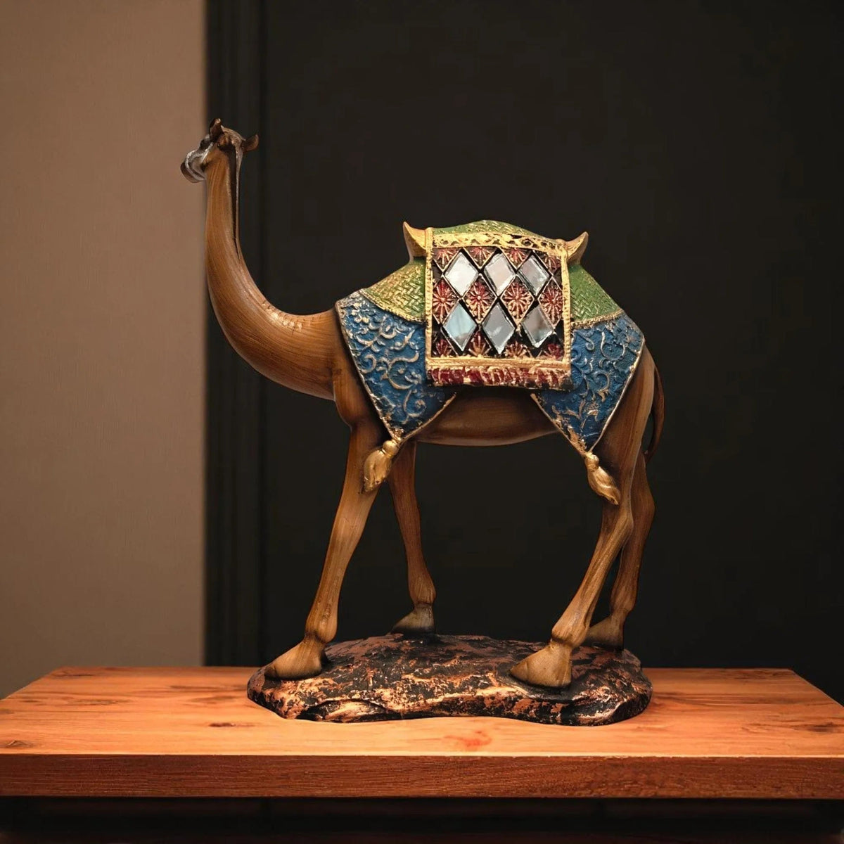 Desert Decor Camel Showpiece Handcrafted Gift Motumal-motumal
