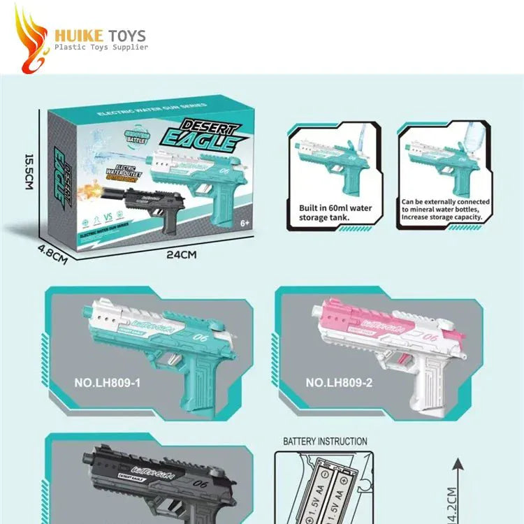 Desert Eagle Water Gun Manual Beach Toy Summer Fun-motumal