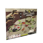 Dinosaur Track Racing Toy Educational Light Sound System Motumal-motumal