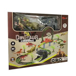 Dinosaur Track Racing Toy Educational Light Sound System Motumal-motumal