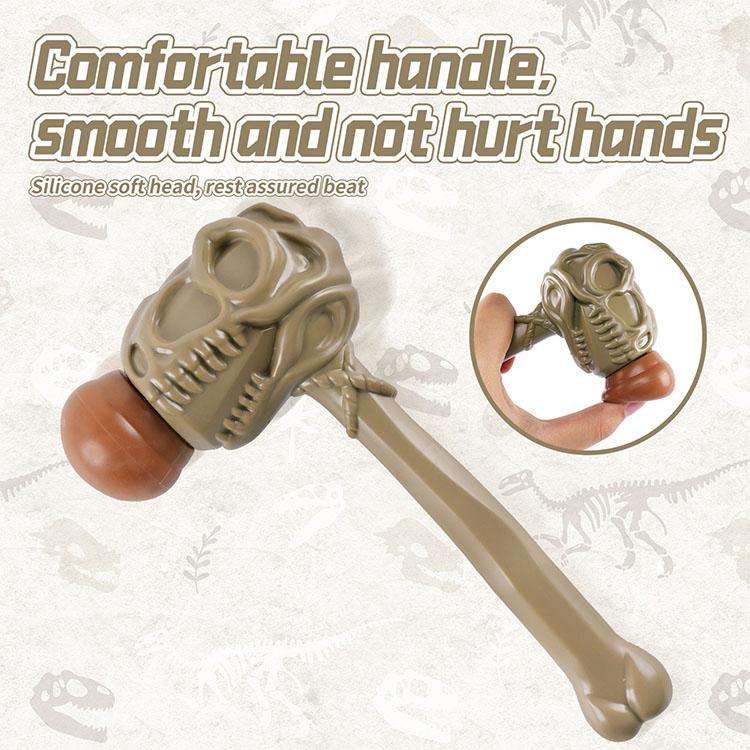 Dinosaur Whack Mole Game Lights Sound Interactive Motumal-motumal