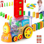 Domino Train Automatic Toy Musical LED Lights Motumal-motumal