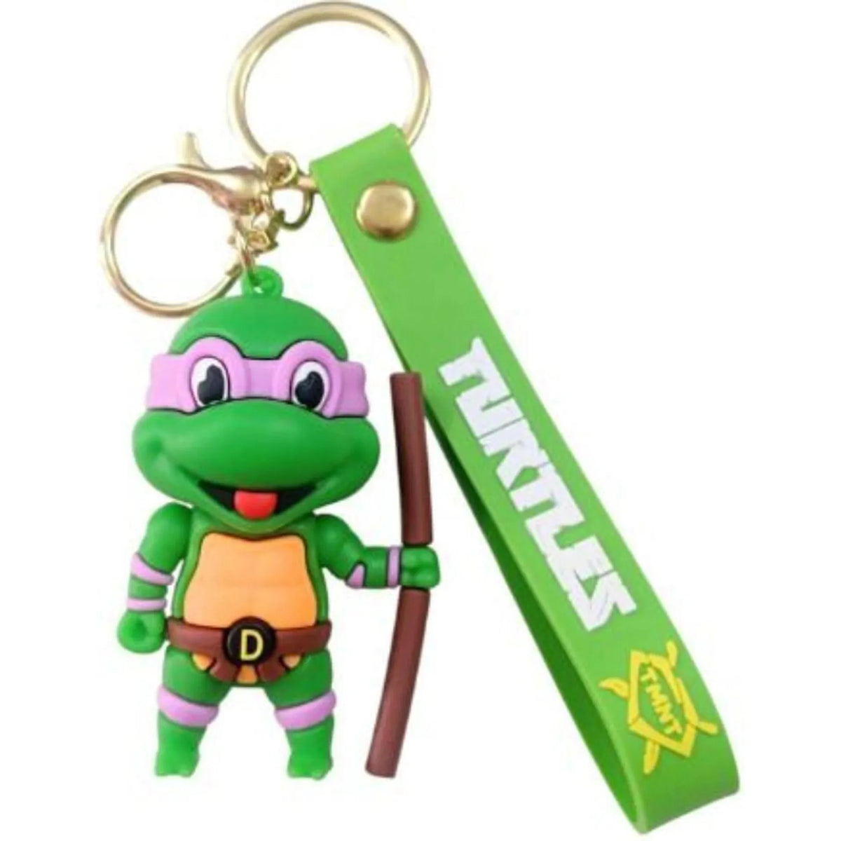 Donatello Ninja Turtles 3D Keychain Bo Staff Motumal-motumal
