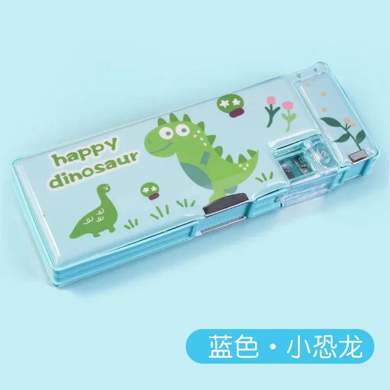 Double Layer Pencil Box Large Capacity Kids School Supplies Motumal-motumal