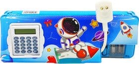 Double Sided Magnetic Geometry Box Calculator Pencil Case Motumal-motumal