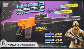 Toy Sniper Rifle for Nerf Blasters – 100+ Style Foam Dart Toy Gun | Kids Gift for Ages 8–12 | Birthday & Christmas Present (Without Bracket)
