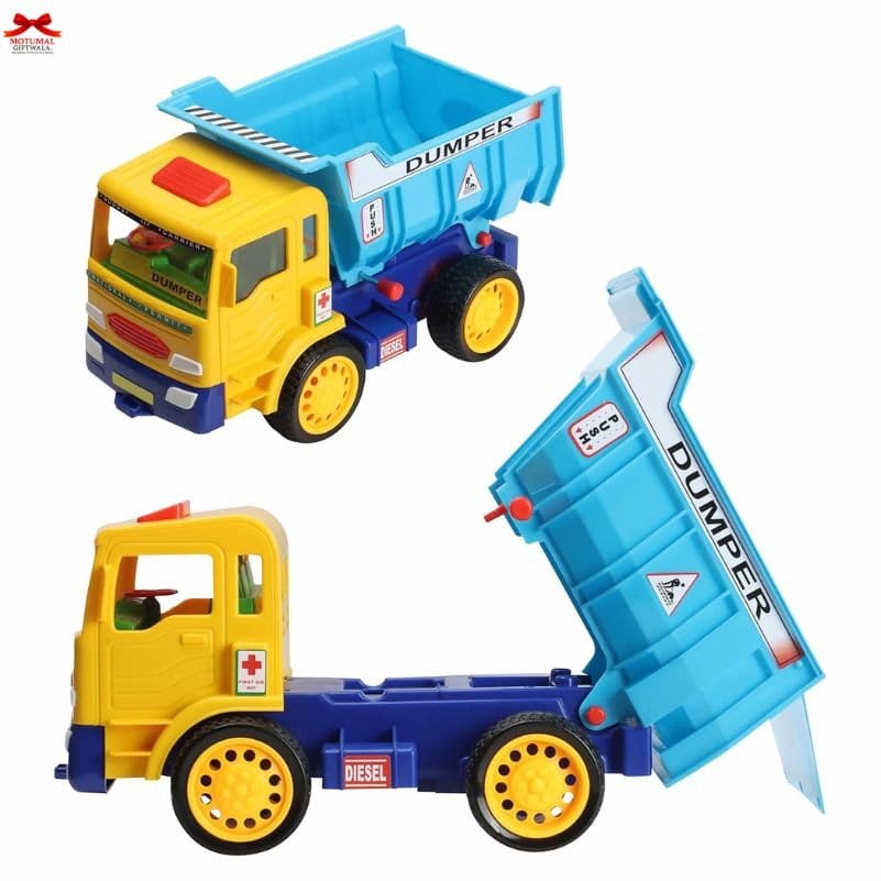 Dumper Truck Toy Jumbo Size Rubber Wheels Construction Motumal-motumal