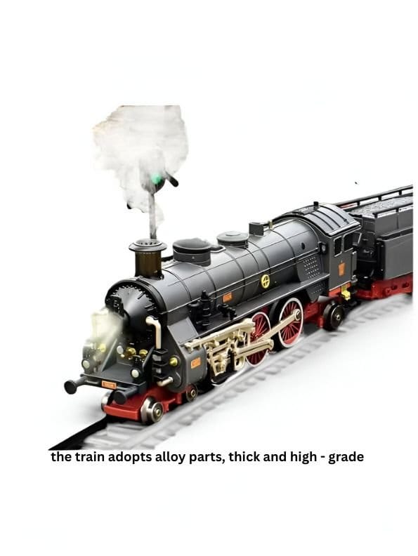 Electric Alloy Train Toy Tracks Battery Operated Kids Motumal-motumal