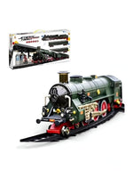 Electric Alloy Train Toy Tracks Battery Operated Kids Motumal-motumal