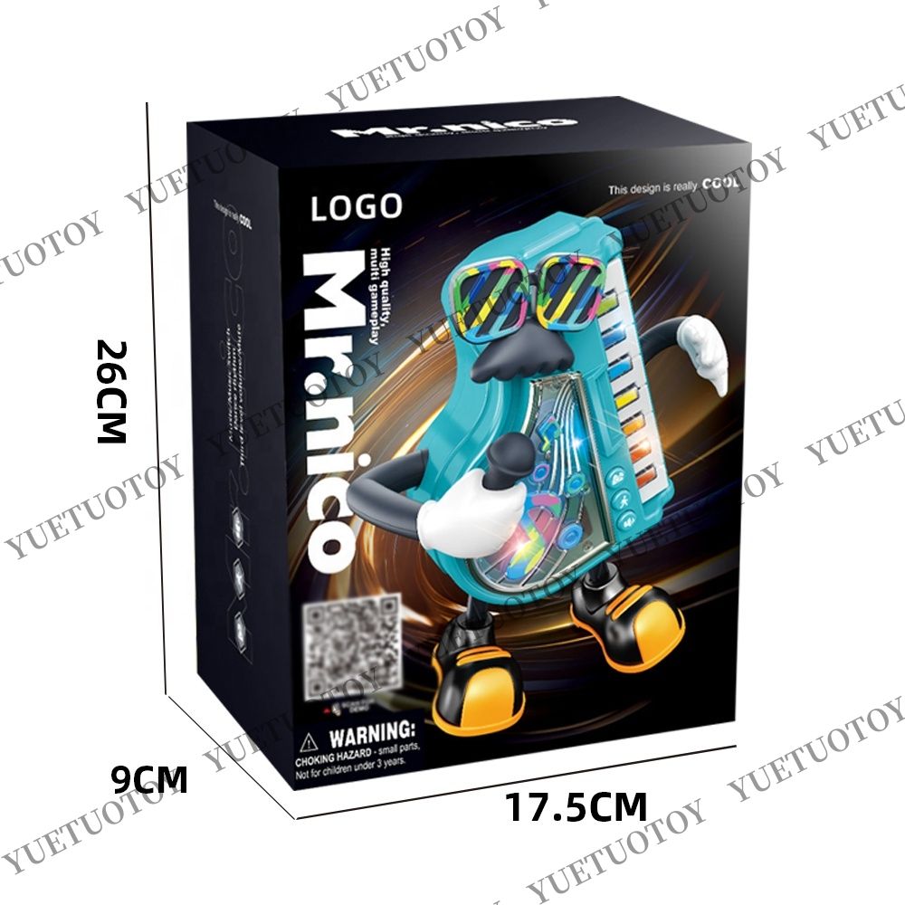 Electric Organ Keyboard Dancing Music Box Toy Kids Motumal-motumal