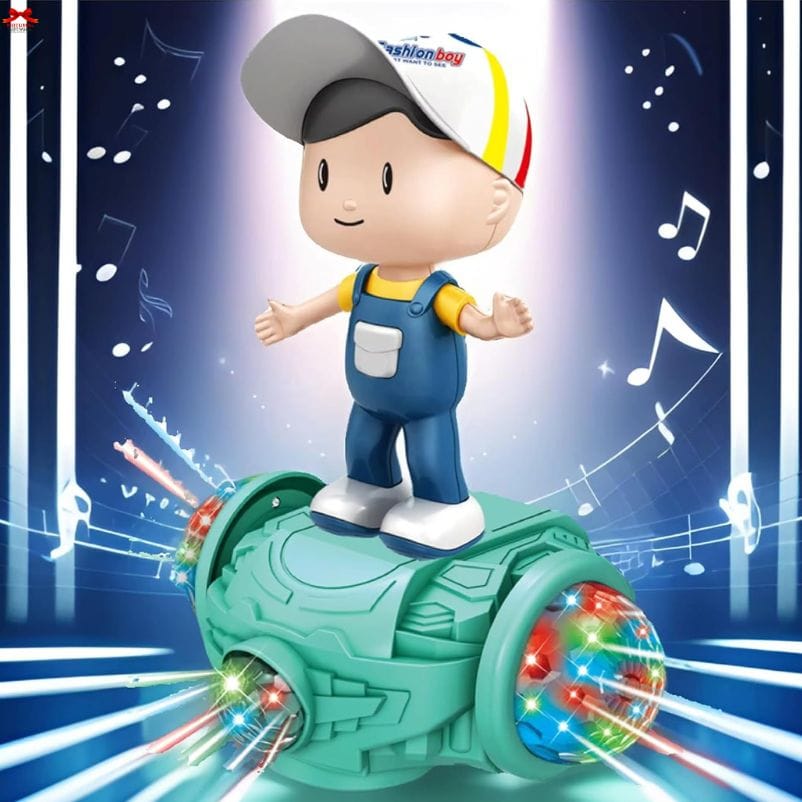 Fashion Boy 5D Rotating Musical Toy Lights Dance Fun Motumal-motumal