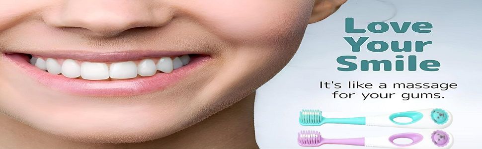 FunBlast Kids Toothbrushes Soft Bristles Colorful Ergonomic Design-motumal