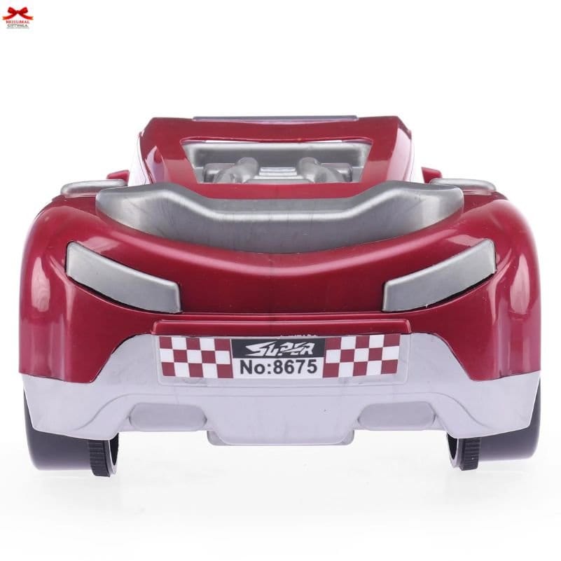 GT Cruiser Friction Powered Red Toy Car Premium Kids Motumal-motumal