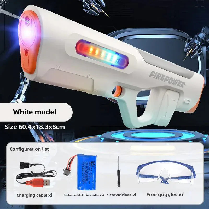 HD810 Powerful Electric Water Gun ABS Blaster Toy Rechargeable Motumal-motumal