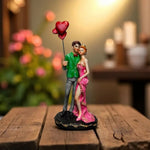 Hearts Together Romantic Couple Figurine Balloon Gift Motumal-motumal