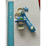 Hello Kitty Keychain Blue Strap Star Charm Accessory Motumal-motumal